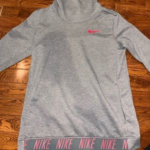 Nike Turtle Neck Hoodie Youth Large